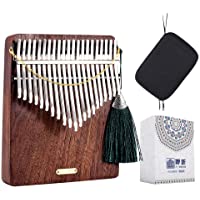 LingTing Kalimba LT-K21W 21 teclas Kalimba Mbira pulgar piano (susurro de lluvia) regalo para niños adultos…